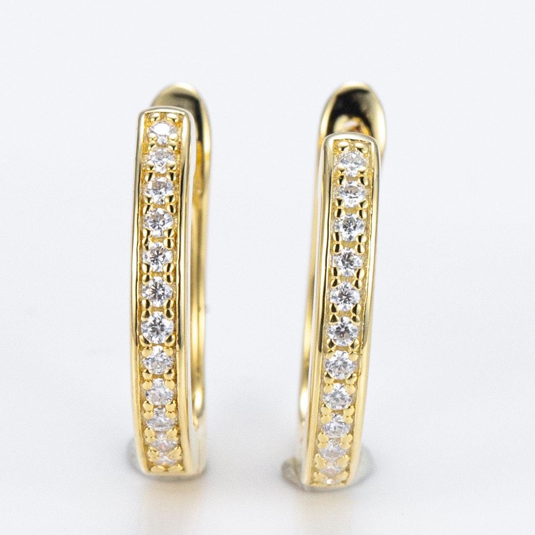 Diamond Drop Earrings
