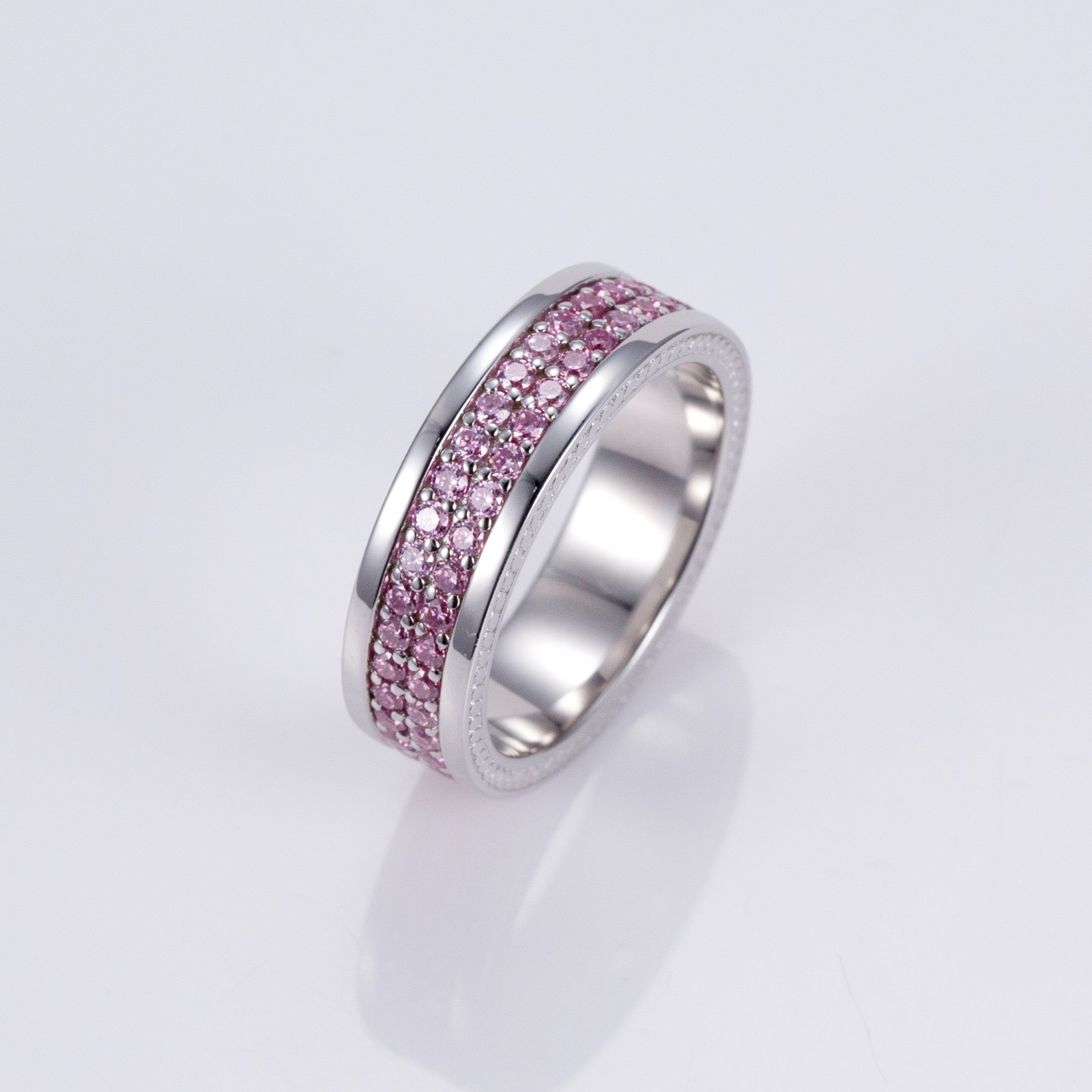 Pink Diamond Ring