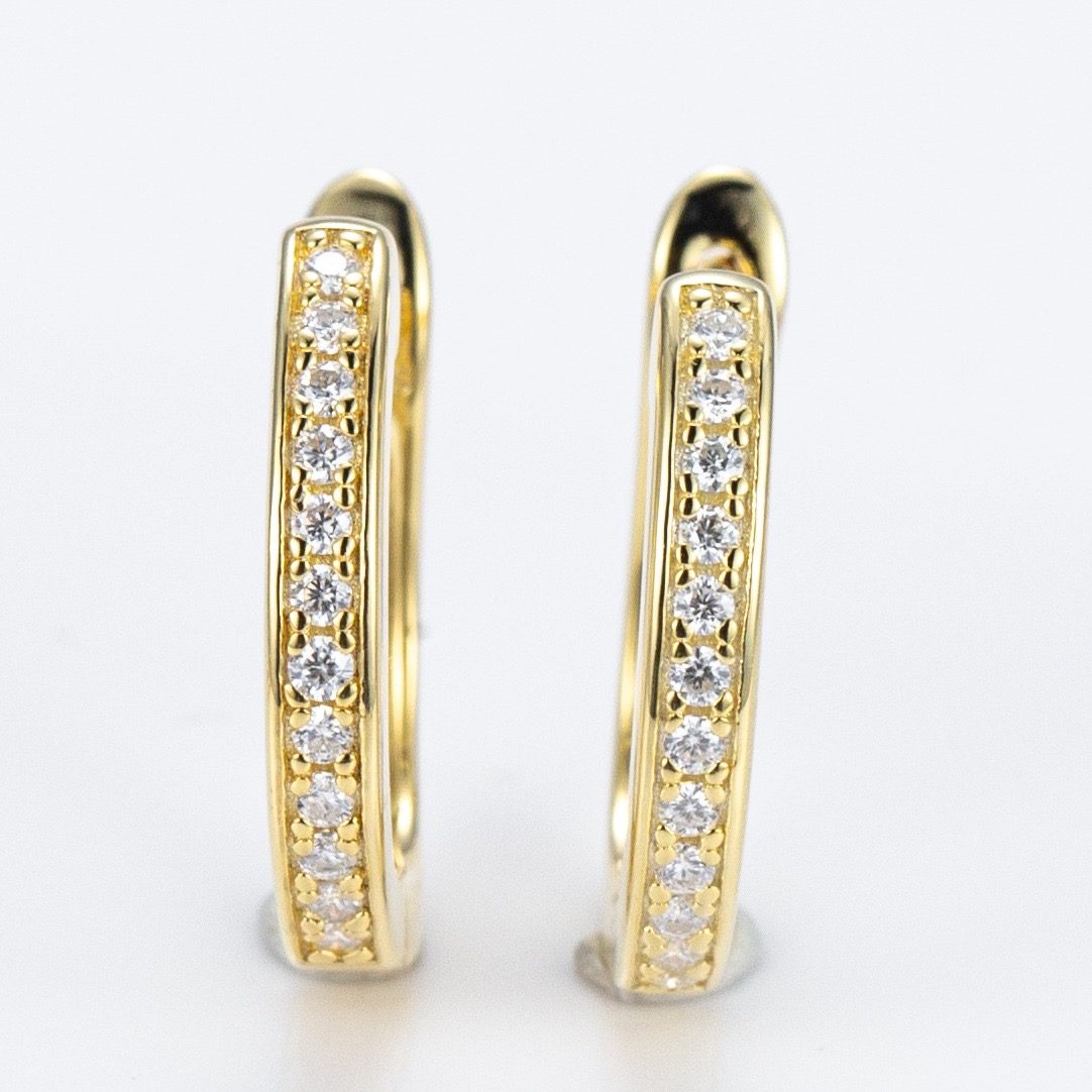 Diamond Drop Earrings