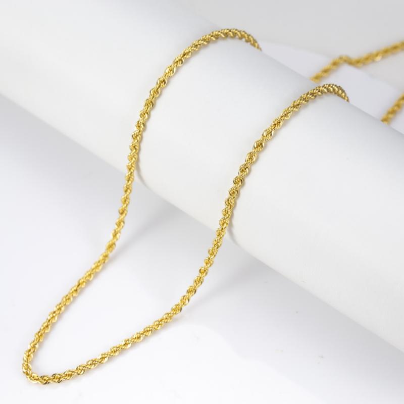 Bespoke Gold Rope Chain