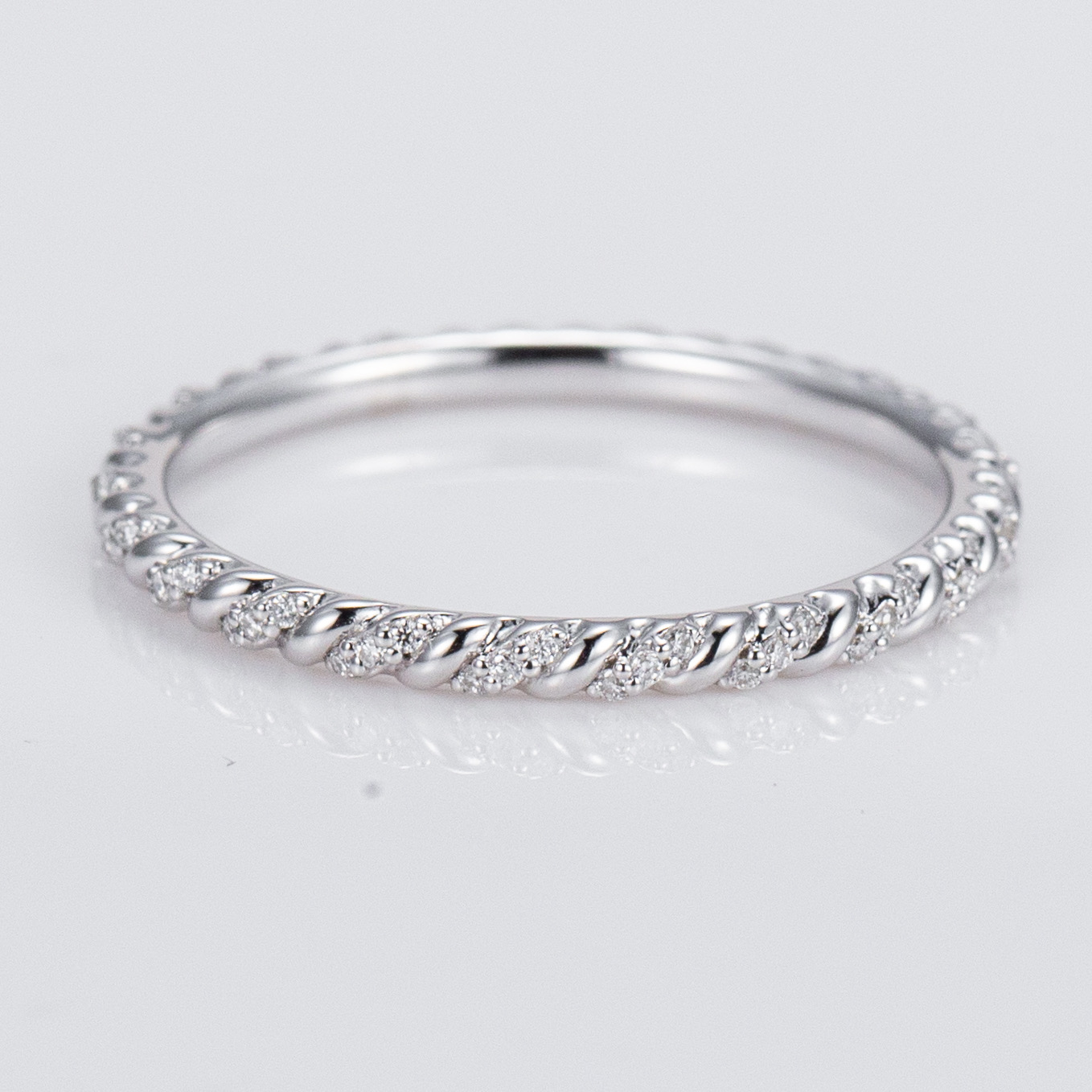 Intertwined Eternity Band
