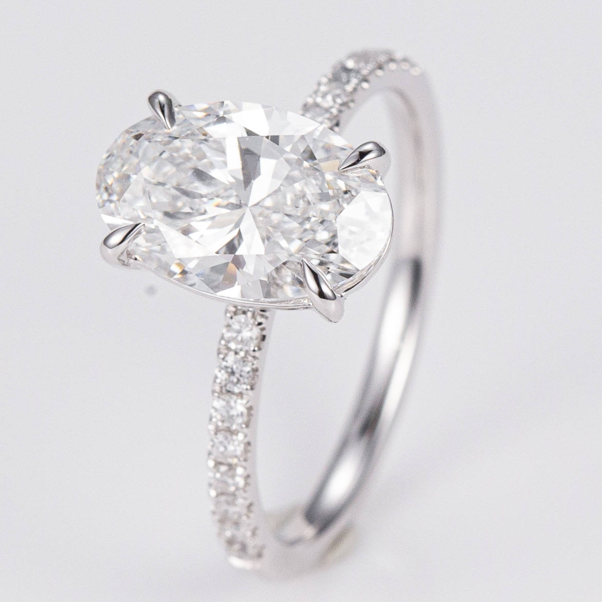 Melee Diamond Ring